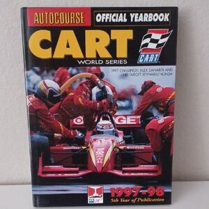 Autocourse CART World Series Yearbook 1997-98 5th Year Hardback